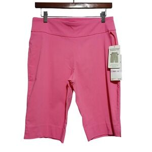 Ruby Rd Womens Hot Pink Slimming Contour Waistband Shorts Size 6‎ 47107 RP